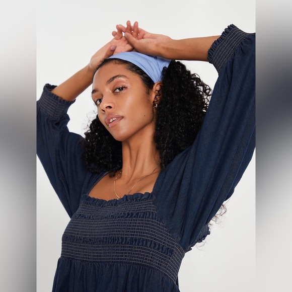 Free People This Is Everything Black Mini Dress - Picture 4 of 6